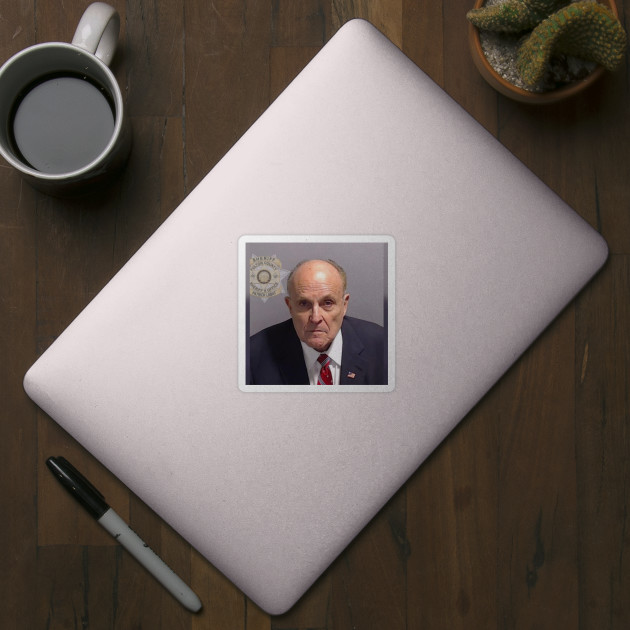 Rudy Giuliani Mug Shot by Gemini Chronicles